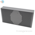 radiateur d'amplificateur audio d'extrusion en aluminium personnalisé